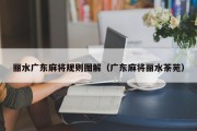 丽水广东麻将规则图解（广东麻将丽水茶苑）